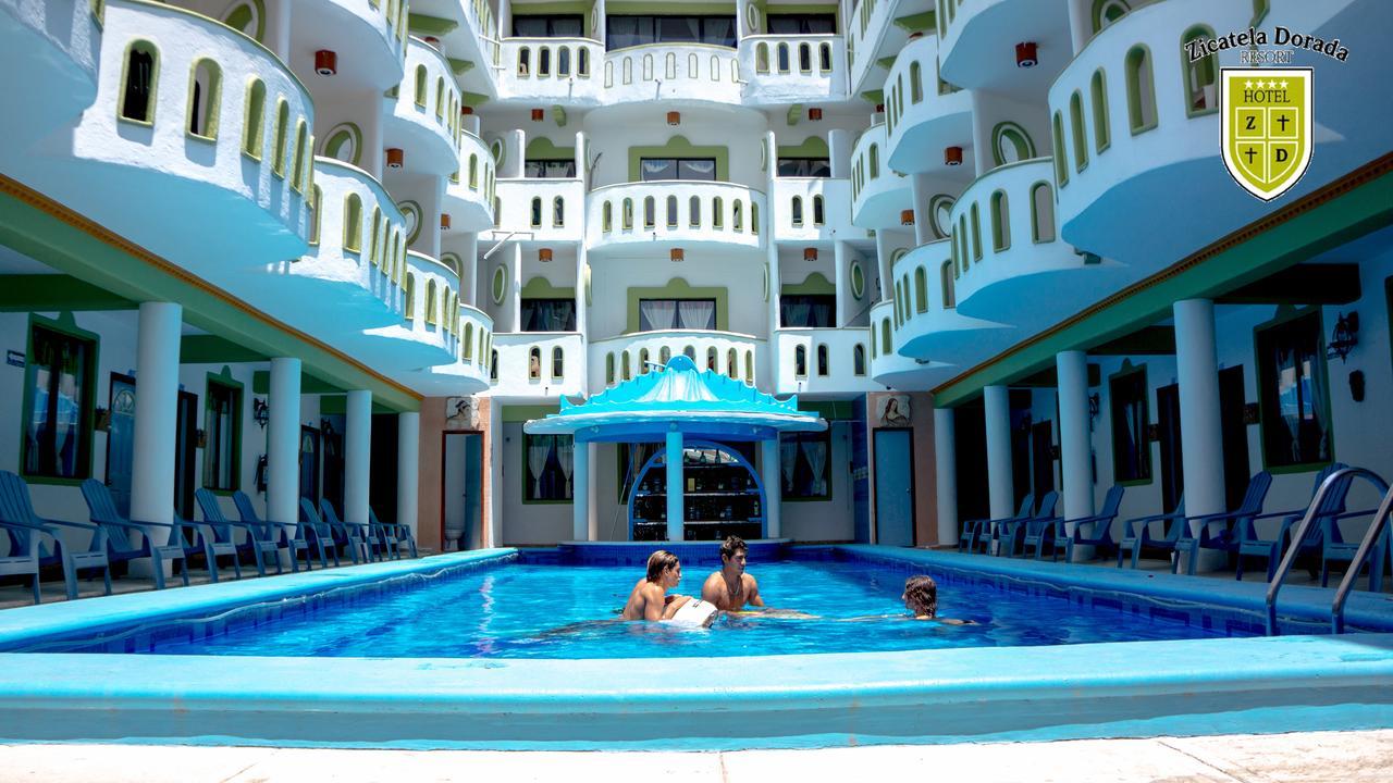 פוארטו אסקונדידו Hotel Zicatela Dorada מראה חיצוני תמונה